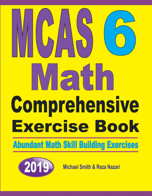 MCAS 6 Math Comprehensive Exercise Book