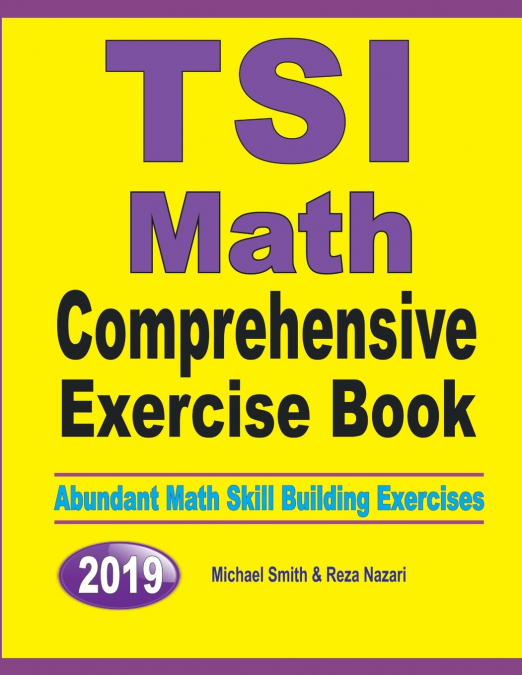 TSI Math Comprehensive Exercise Book