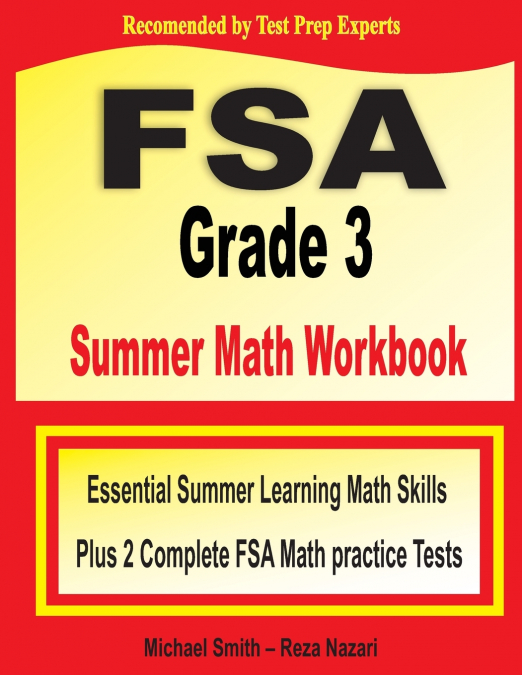 FSA Grade 3 Summer Math Workbook