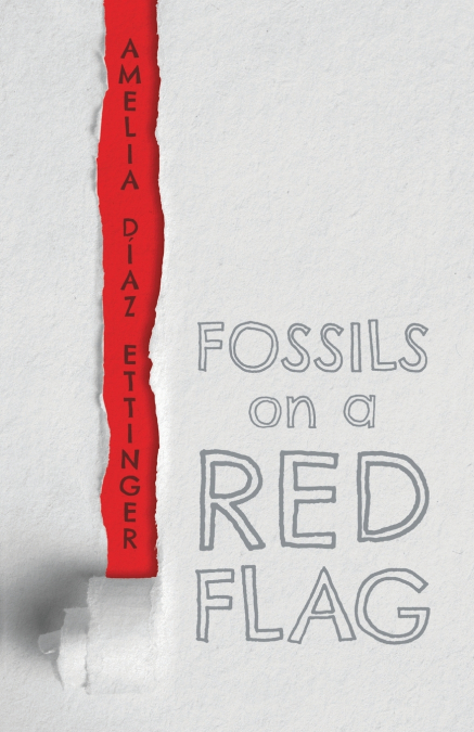 Fossils On A Red Flag