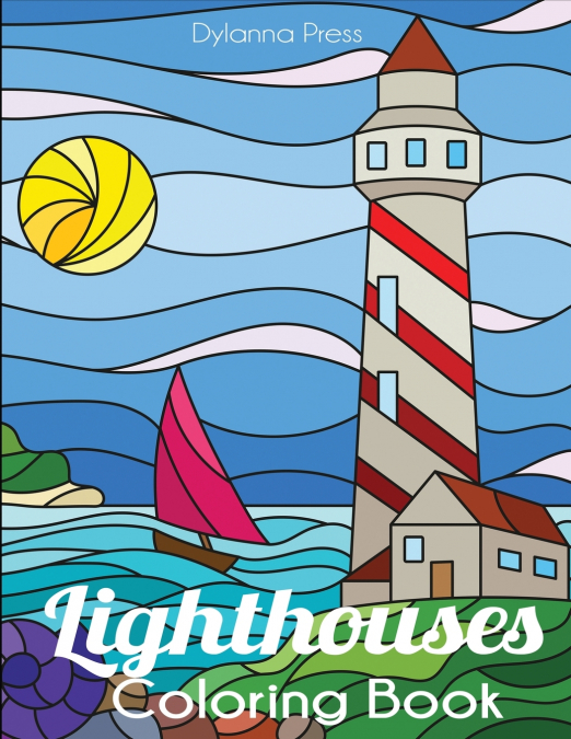 Lighthouses Coloring Book