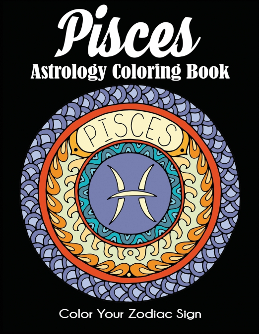 Pisces Astrology Coloring Book