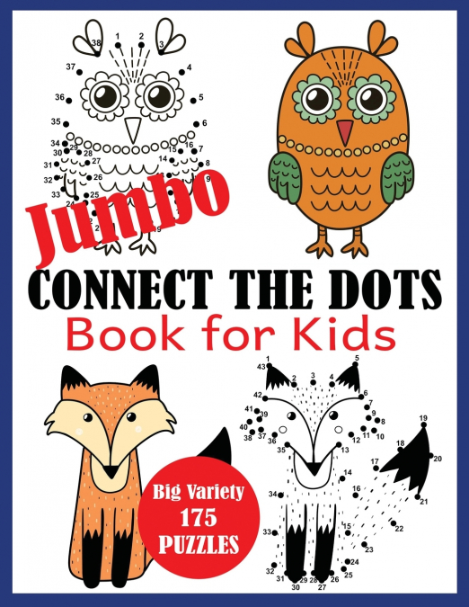 Jumbo Connect the Dots Book for Kids