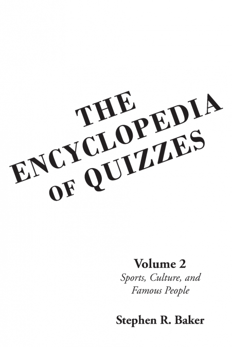 The Encyclopedia of Quizzes