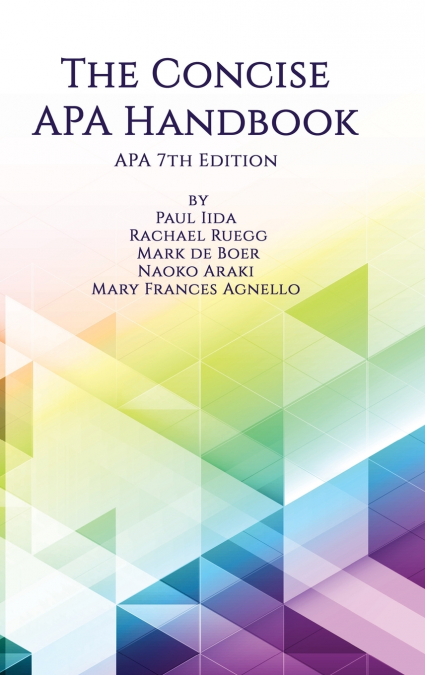 The Concise APA Handbook APA 7th Edition (hc)