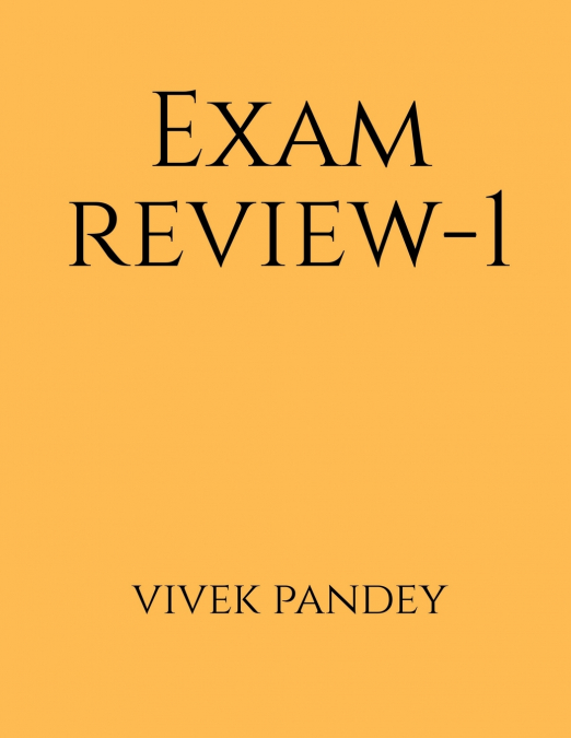 Exam review-1
