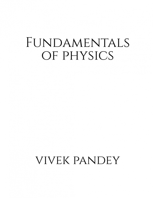 fundamentals of physics-8