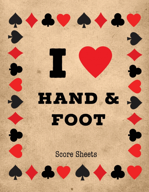 Hand And Foot Score Sheets