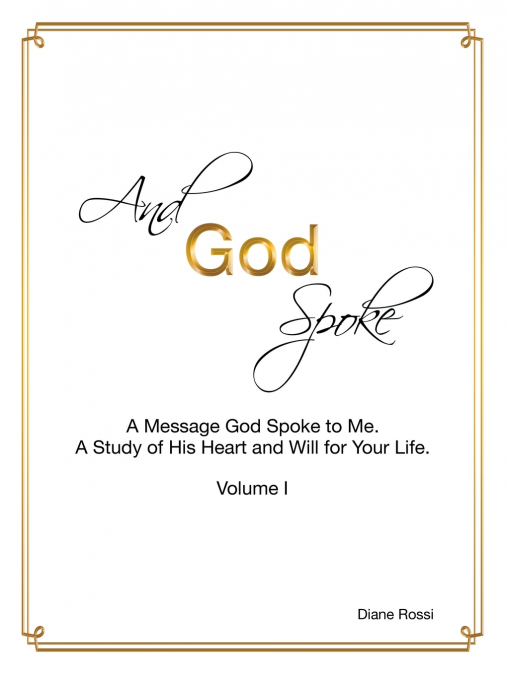 And God Spoke