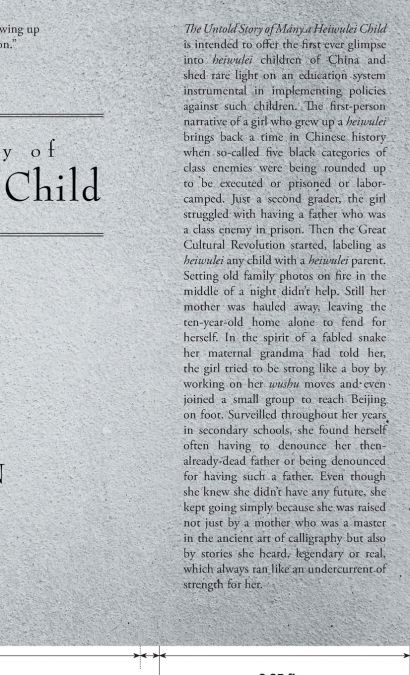 The Untold Story of Many a Heiwulei Child