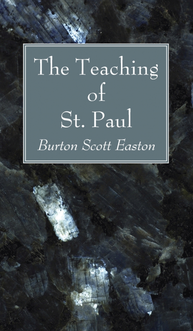 The Teaching of St. Paul