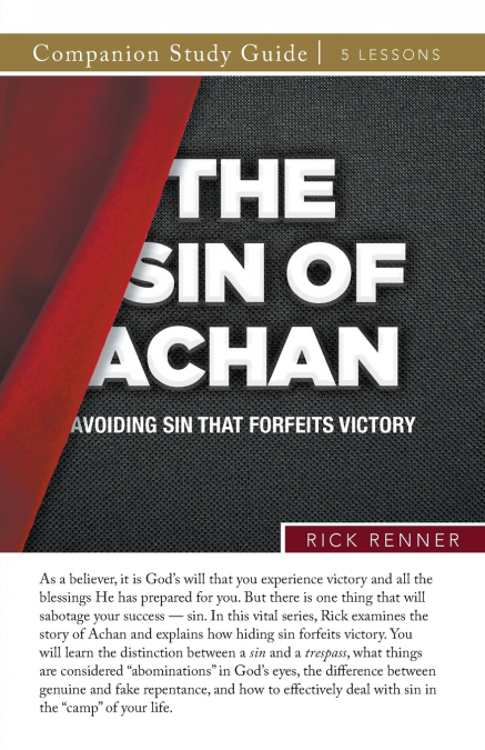 The Sin of Achan Study Guide