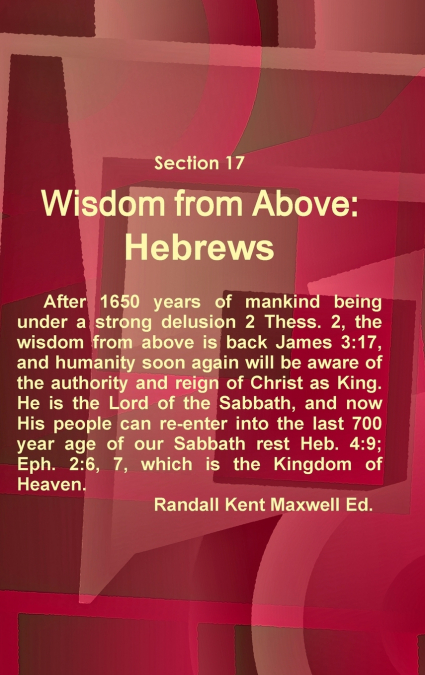 Section 17  Wisdom from Above