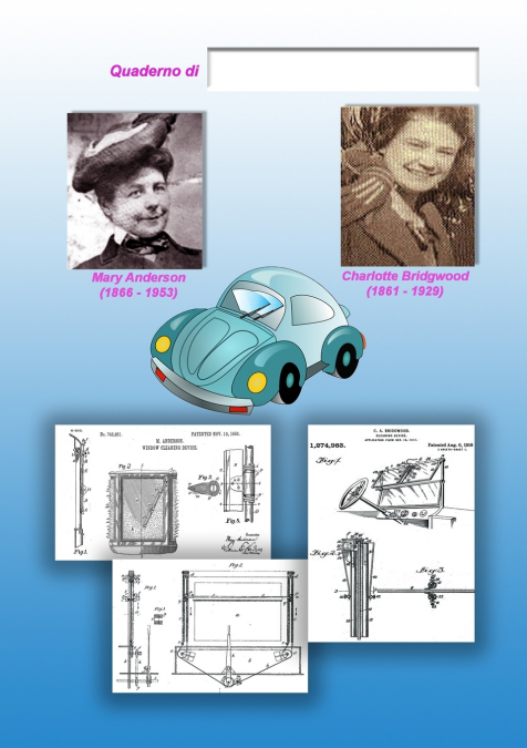 Mary Anderson e Charlotte Bridgwood - Quaderno a righe con un margine laterale