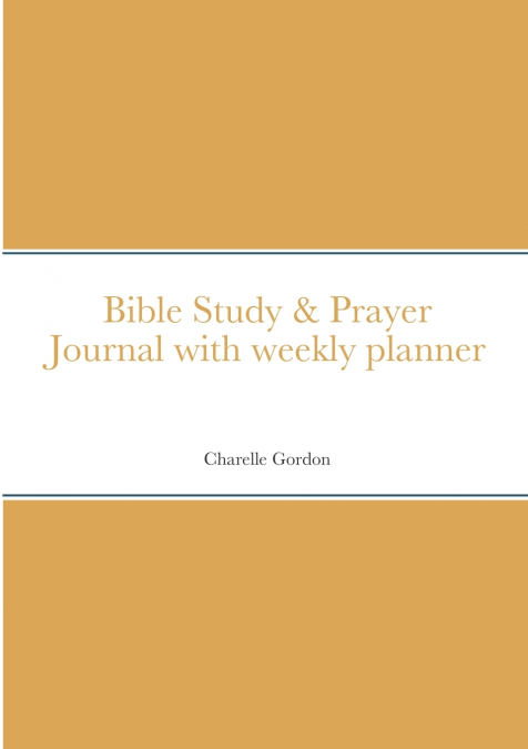 Relles Bible Study & Prayer Journal with planner
