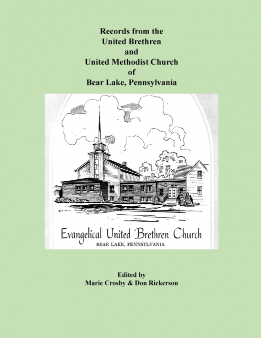 Bear Lake, PA Church Records