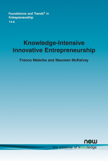 Knowledge-Intensive Innovative Entrepreneurship
