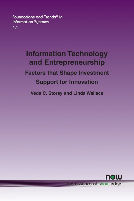 Information Technology and Entrepreneurship