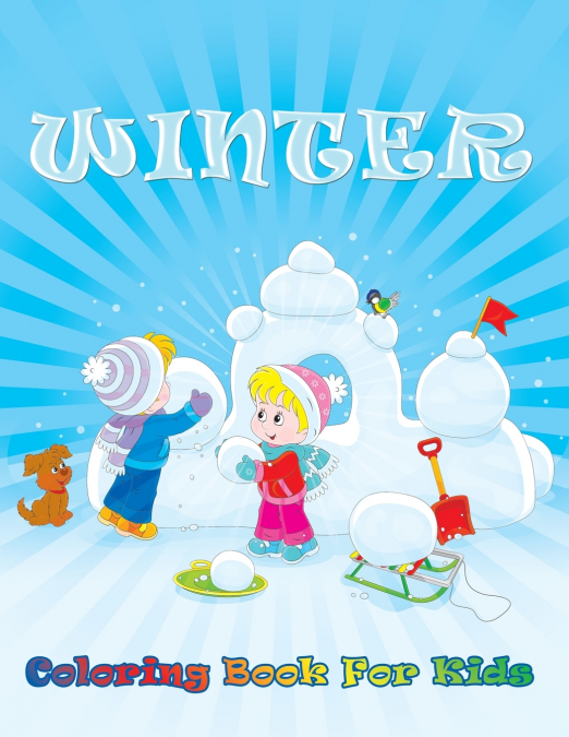 Winter Coloring Book For Kids