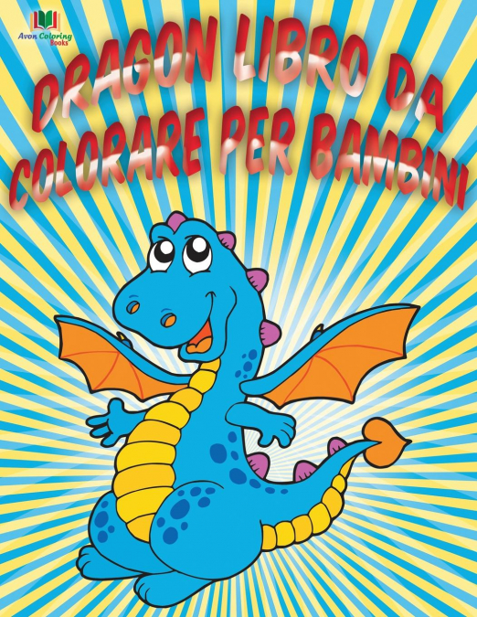 Dragon Libro Da Colorare Per Bambini