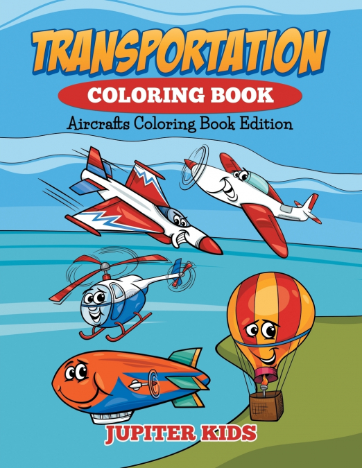 Transportation Coloring Book