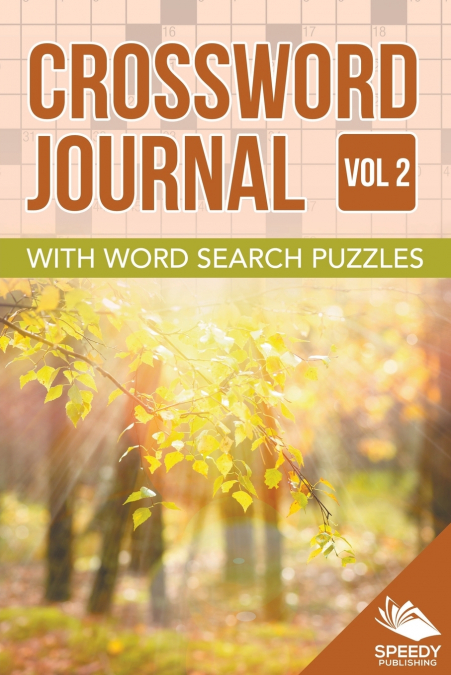 Crossword Journal Vol 2 with Word Search Puzzles