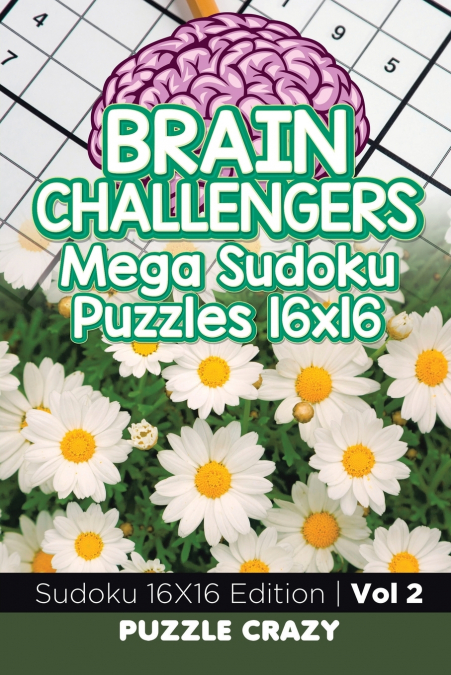 Brain Challengers Mega Sudoku Puzzles 16x16 Vol 2