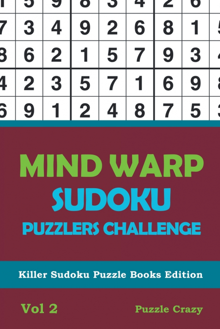 Mind Warp Sudoku Puzzlers Challenge Vol 2