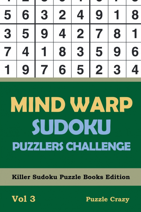 Mind Warp Sudoku Puzzlers Challenge Vol 3
