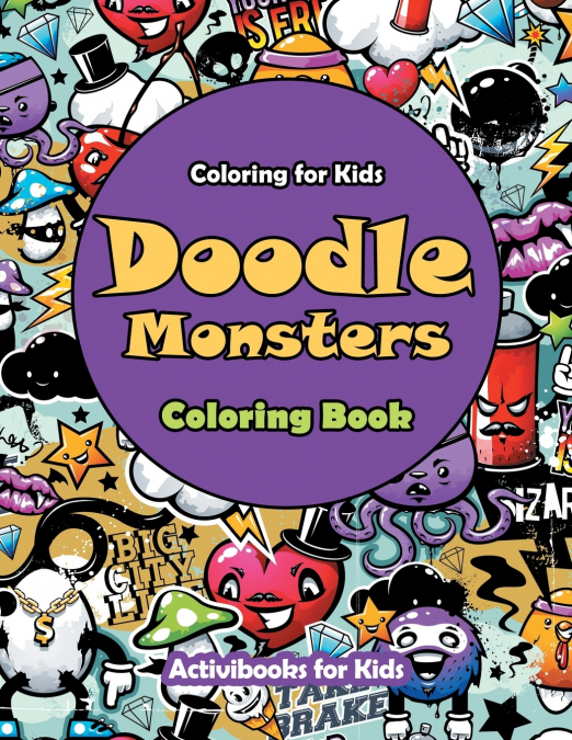 Doodle Monsters Coloring Book