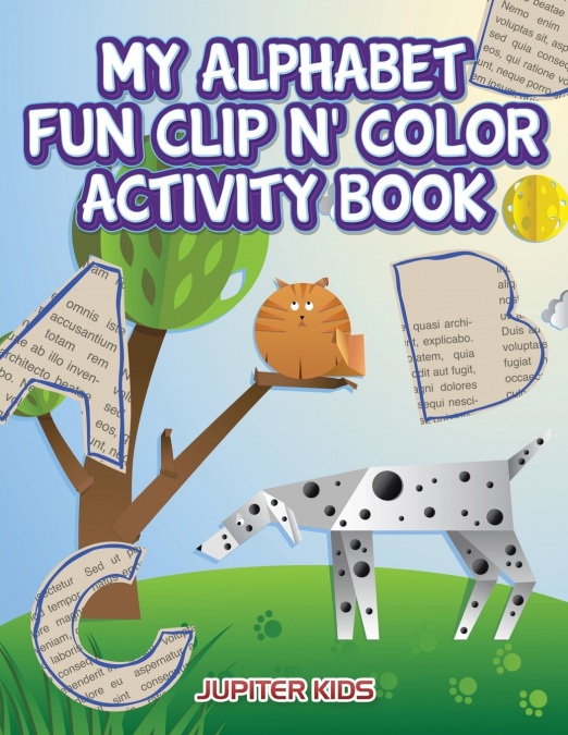 My Alphabet Fun Clip n’ Color Activity Book