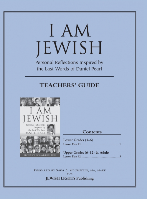 I Am Jewish Teacher’s Guide