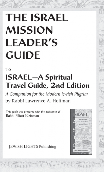Israel Mission Leader’s Guide