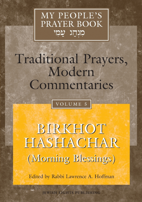 My People’s Prayer Book Vol 5