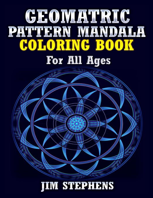Geometric Pattern Mandala Coloring Book