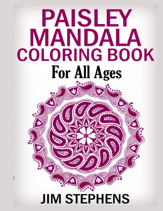 Paisley Mandala Coloring Book