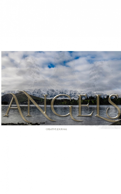 Angels  blank pages  Journal New Zealand landscape
