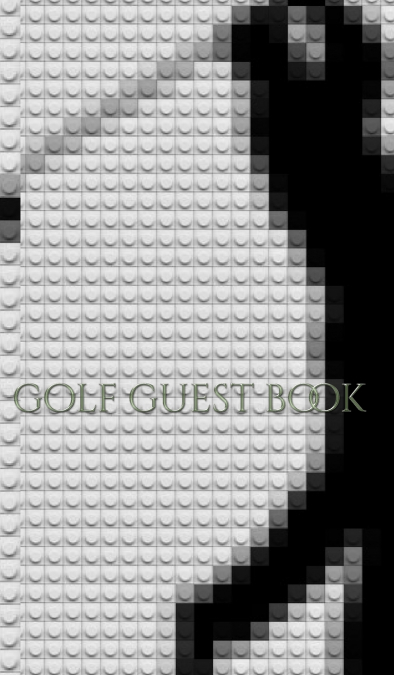 golf Club Journal  blank  guest book