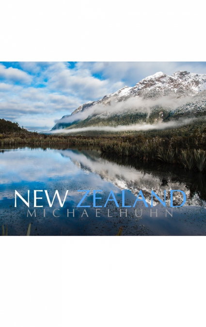 New Zealand Iconic  landscape creative  blank page journal Michael Huhn