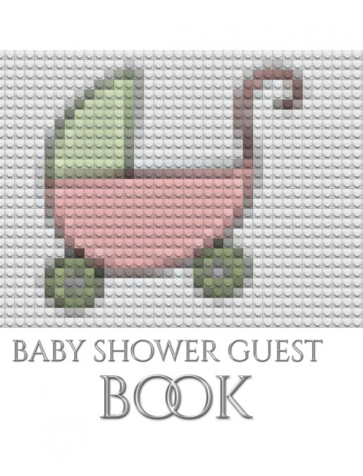 Baby Shower  themed  stroller blank page  Guest Book