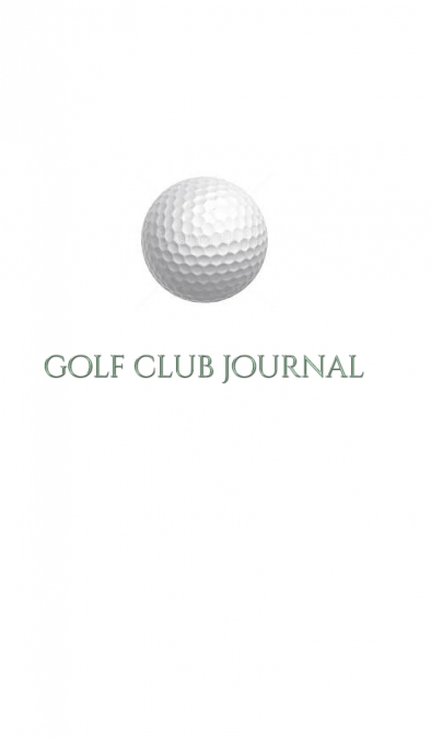 Golf  Club  creative Journal Sir Michael Huhn deogner edition