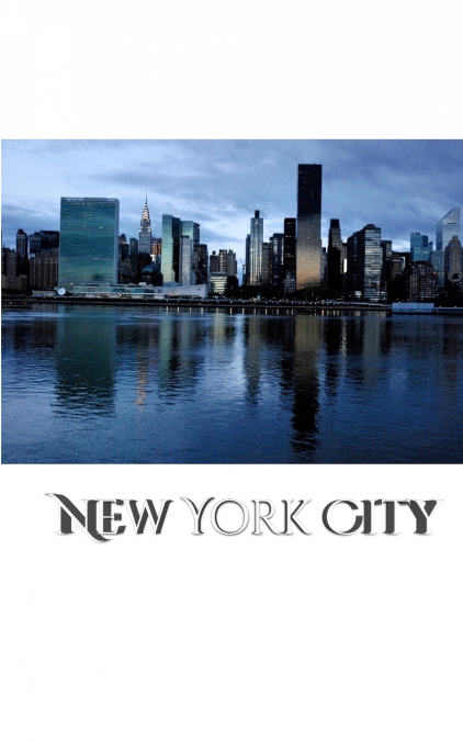 New York City Iconic   Skyline Creative Blank Journal