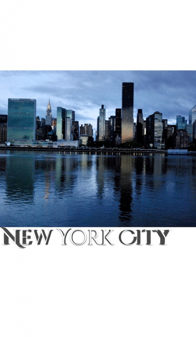 New York City Iconic   Skyline Creative Blank Journal