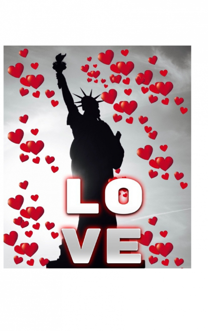 Statue Of Liberty  Valentine’s  heart  creative blank love  journal