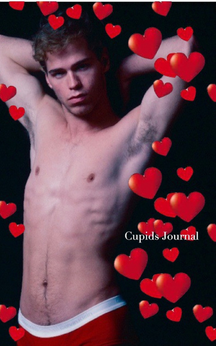 sexy cupid’s Valentine’s  creative blank journal