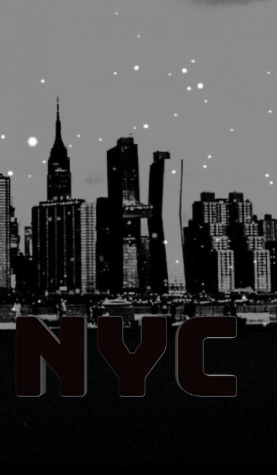 NYC Skyline  blank creative Journal Sir Michael Huhn Artist edition