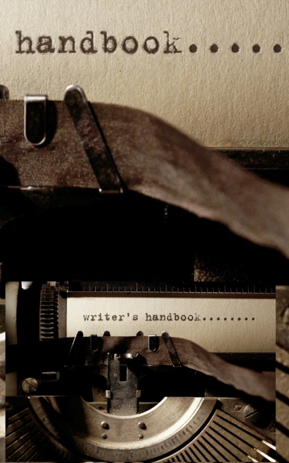 writer’s  typewriter themed  handbook blank  journal