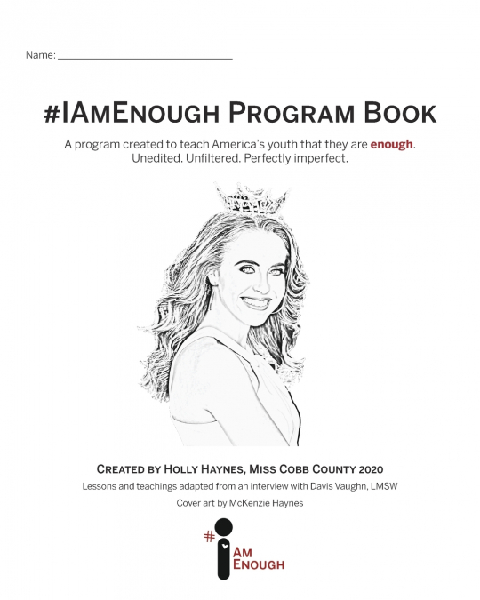 #IAmEnough Program Book