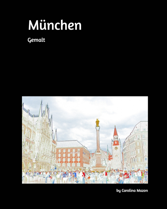 München gemalt 20x25