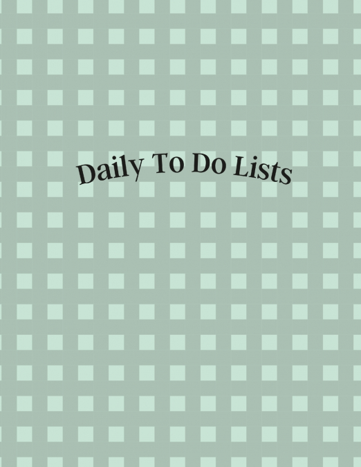 Daily To Do Lists